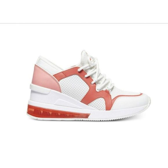 Michael Kors Shoes - MICHAEL KORS Liv Extreme Trainer Mesh Sneaker Sea Coral Orange, Sz 6, N w/o Box